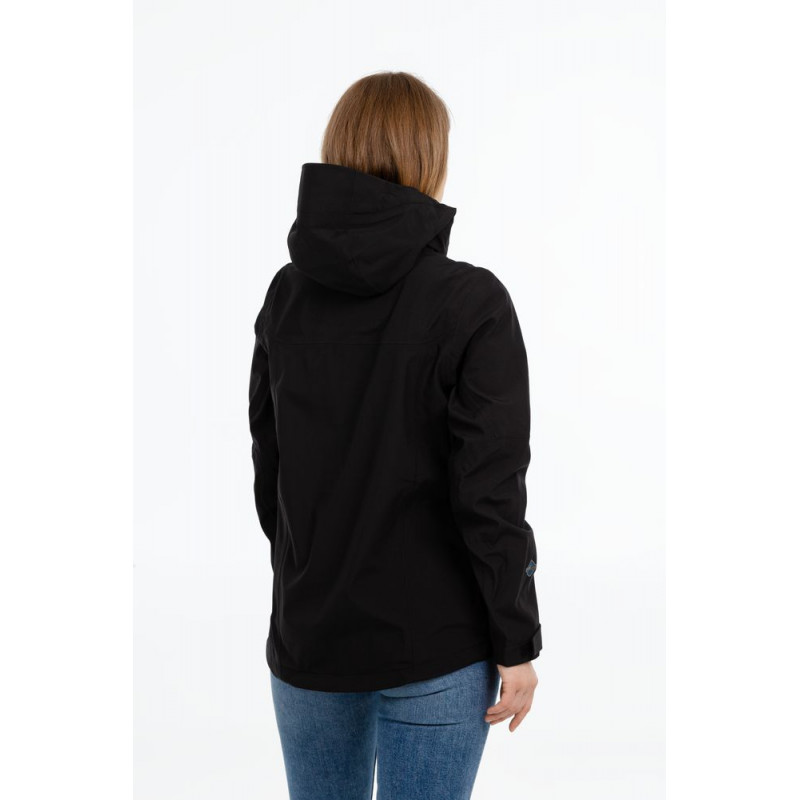 Куртка софтшелл женская Patrol, черная с красным_6
