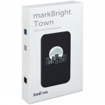 Аккумулятор с подсветкой markBright Town, 5000 мАч, черный_9