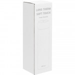 Смарт-бутылка с заменяемой батарейкой Long Therm Soft Touch, красная, без пакета_10