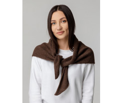 Косынка Dalia, темно-коричневая, Изображение 7