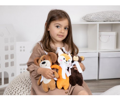 Мягкая игрушка Beastie Toys, собачка с белым шарфом, Изображение 8