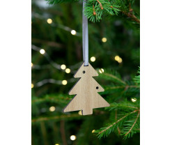 Деревянная подвеска Christmate, елочка, Изображение 4