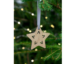 Деревянная подвеска Christmate, звезда, Изображение 4