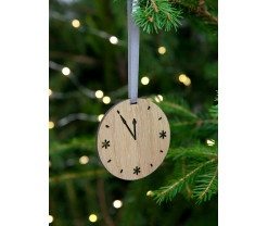 Деревянная подвеска Christmate, часы, Изображение 4