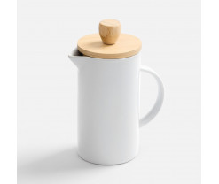 Френч-пресс Ceramero, белый, Изображение 1