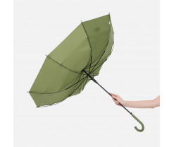 Зонт-трость Jolly Brolly, зеленый (хаки), Изображение 7