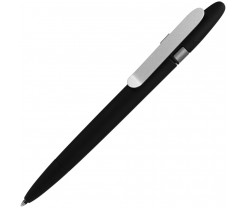 Ручка шариковая Prodir DS5 TSR Metal Clip, черная