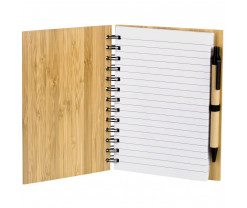 Блокнот на кольцах Bambook с шариковой ручкой, Изображение 3