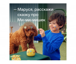 VK Капсула нео с голосовым помощником Марусей, желтый, Изображение 7