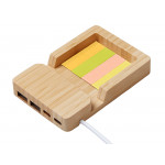 USB хаб «Memo», 2*USB, 2*Type C, бамбук_4