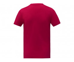 Somoto Мужская футболка с коротким рукавом и V-образным вырезом , красный, Изображение 4