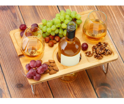 Столик бамбуковый на складных ножках "Barolo", Изображение 10