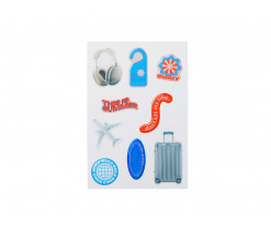 Сет объемных стикеров из эпоксидной смолы, А6, Изображение 1