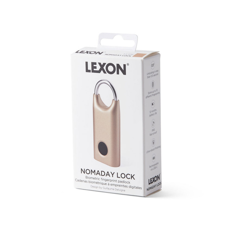 Замок с сенсором Noma Lock, темно-серый_7