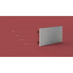 Внешний аккумулятор Rombica NEO ARIA Claret, 10000 мАч, Soft-touch, PD, QCharge, Type-C, бордовый (Р)_5