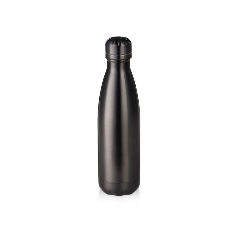 Подарочный набор с термосом и бутылкой «Bottle set», черный_2