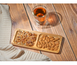 Менажница из акации с двумя секциями "Almond", Изображение 7