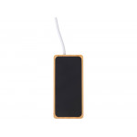 USB хаб с подсветкой лого «Reedia S5», 3*USB, 1*Type C, бамбук, черный_3
