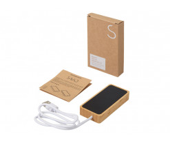 USB хаб с подсветкой лого «Reedia S5», 3*USB, 1*Type C, бамбук, черный, Изображение 10