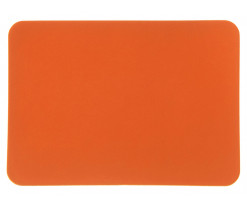 ПАТЧ ПРЯМОУГОЛНЫЙ soft-touch (оранжевый ) 5,0 х 7,0 см, Изображение 1