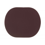 ПАТЧ ОВАЛ soft-touch (коричневый ) 6,0 х 5,0 см