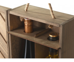 Коробка подарочная из массива дерева «Two-bottle box», Изображение 9