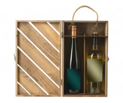 Коробка подарочная из массива дерева «Two-bottle box», Изображение 8
