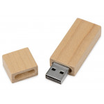 USB-флешка на 16 Гб «Woody» с магнитным колпачком, натуральный_1
