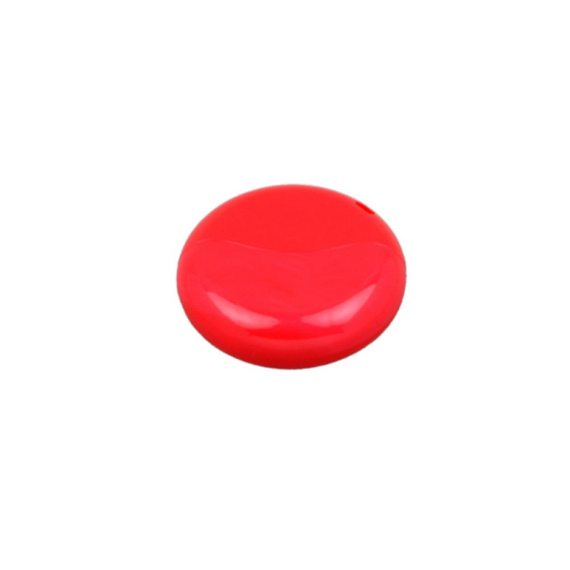 USB 2.0- флешка промо на 16 Гб круглой формы, красный_2