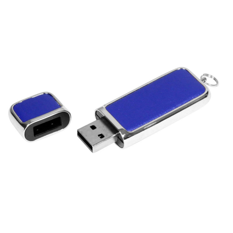 USB 3.0- флешка на 32 Гб компактной формы, синий_1