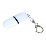USB 3.0- флешка промо на 32 Гб каплевидной формы, белый
