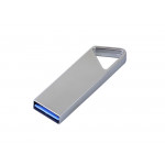 USB 2.0-флешка на 4 Гб с мини чипом, компактный дизайн, отверстие треугольной формы для цепочки_1