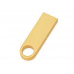 USB 2.0-флешка на 64 Гб с мини чипом и круглым отверстием, золотистыйй_1