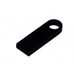 USB 2.0-флешка на 4 Гб с мини чипом и круглым отверстием, черный_1