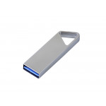 USB 2.0-флешка на 128 Гб с мини чипом, компактный дизайн, отверстие треугольной формы для цепочки_1