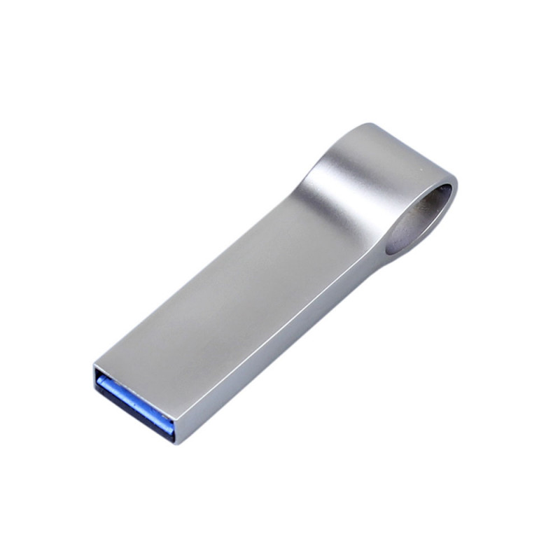 USB 3.0-флешка на 32 Гб с мини чипом, компактный дизайн, боковое отверстие для цепочки_1