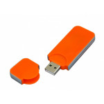 USB-флешка на 128 Гб в стиле I-phone, прямоугольнй формы, оранжевый_1