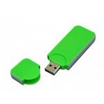 USB-флешка на 128 Гб в стиле I-phone, прямоугольнй формы, зеленый_1