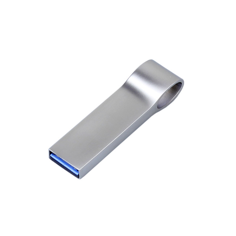 USB 2.0-флешка на 32 Гб с мини чипом, компактный дизайн, боковое отверстие для цепочки_1