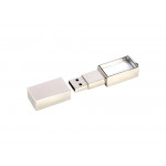 USB 2.0- флешка на 16 Гб кристалл в металле_1