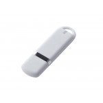 USB-флешка на 16 ГБ 3.0 USB, с покрытием soft-touch, белый