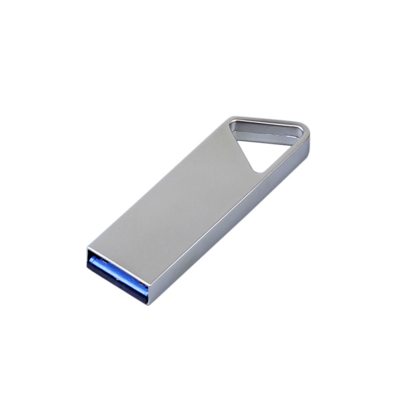 USB 2.0-флешка на 64 Гб с мини чипом, компактный дизайн, отверстие треугольной формы для цепочки_1