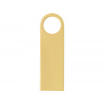 USB 2.0-флешка на 32 Гб с мини чипом и круглым отверстием, золотистыйй_2