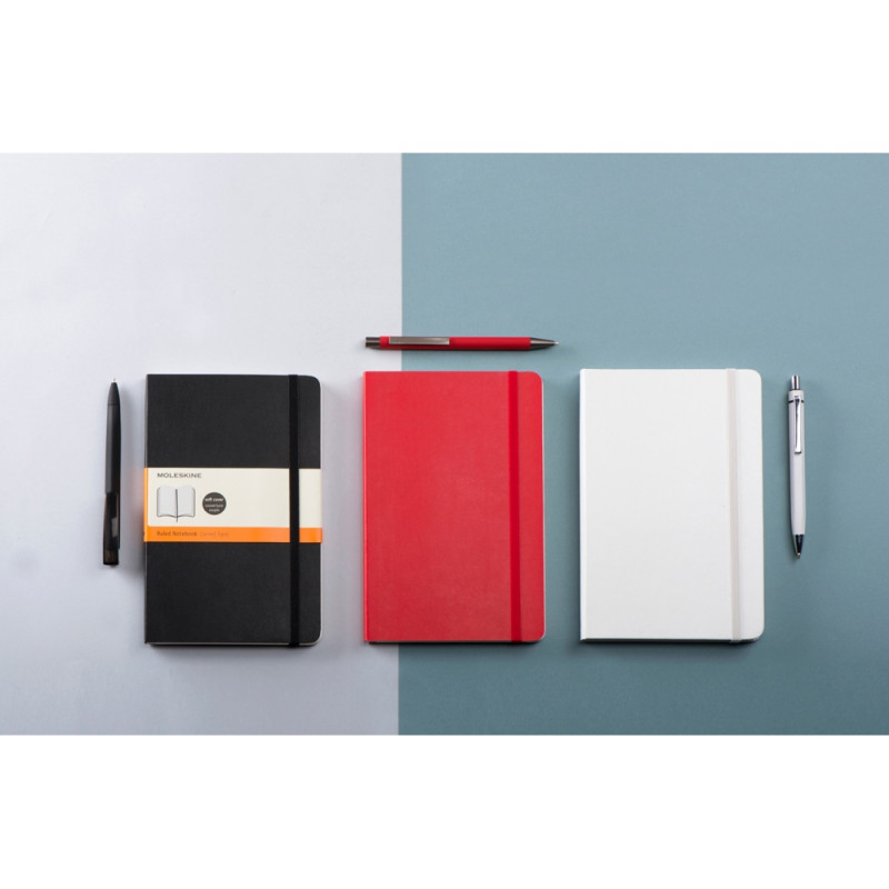 Подарочный набор Moleskine Amelie с блокнотом А5 Soft и ручкой, черный_5