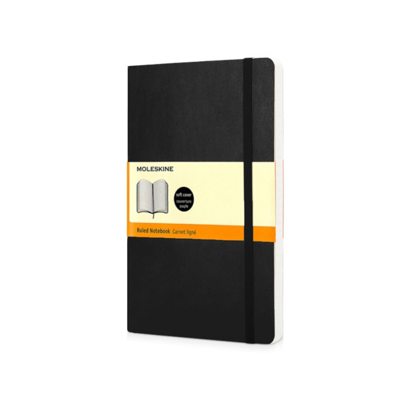Подарочный набор Moleskine Amelie с блокнотом А5 Soft и ручкой, черный_2