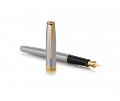 Ручка перьевая Parker «Sonnet Core Stainless Steel GT», Изображение 5