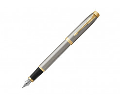 Ручка перьевая Parker «IM Metal Brushed Metal GT», Изображение 1
