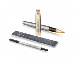 Ручка роллер Parker «IM Core Brushed Metal GT», Изображение 4