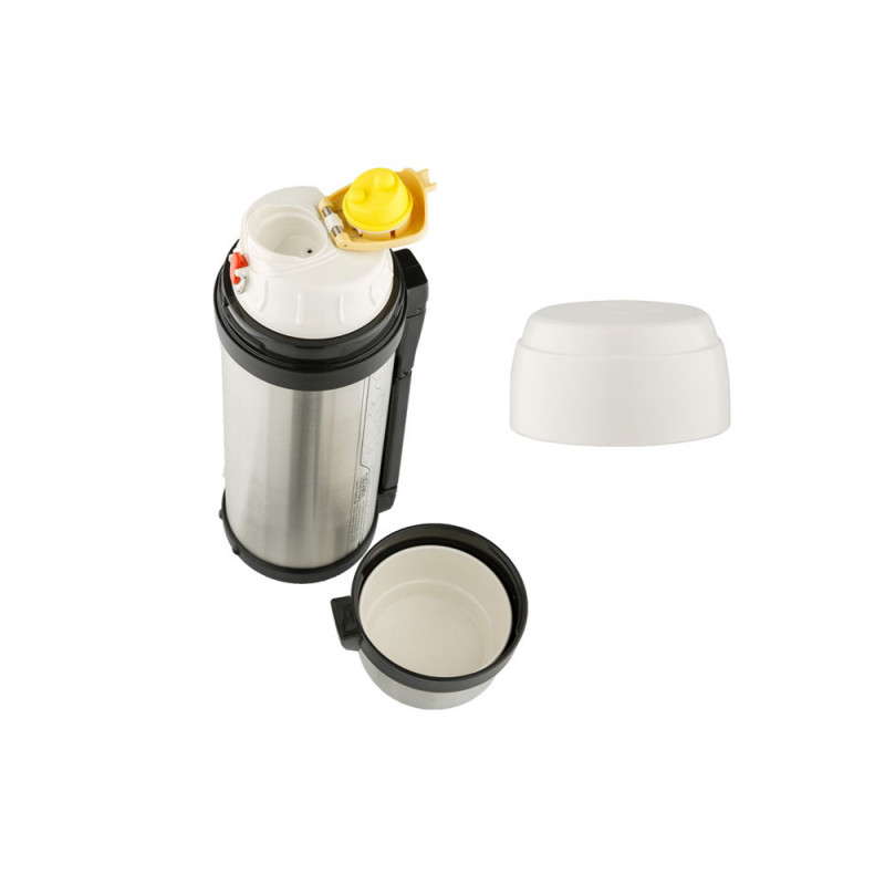 Термос из нерж. стали тм THERMOS FDH Stainless Steel Vacuum Flask 2.0L, стальной_3