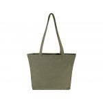Weekender эко-сумка из переработанного материала Aware™ плотностью 500 г/м² - Зеленый_2